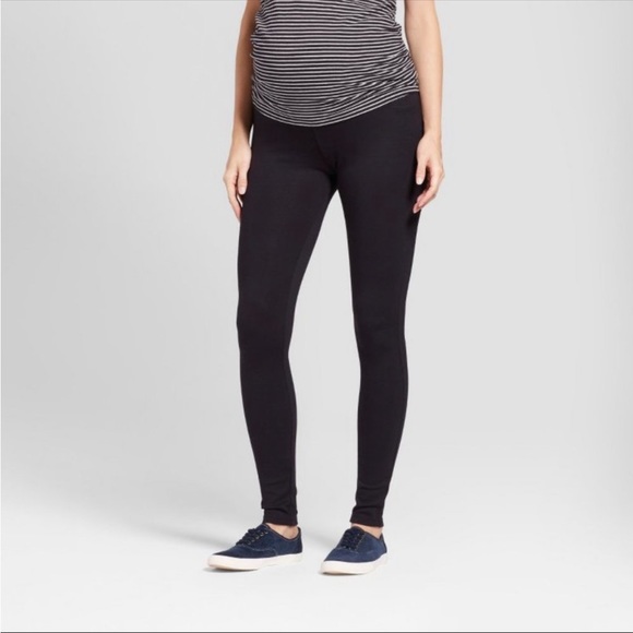 New Isabel maternity pants size 4/27R 29” crossover panel. Burgen - Picture 2 of 13